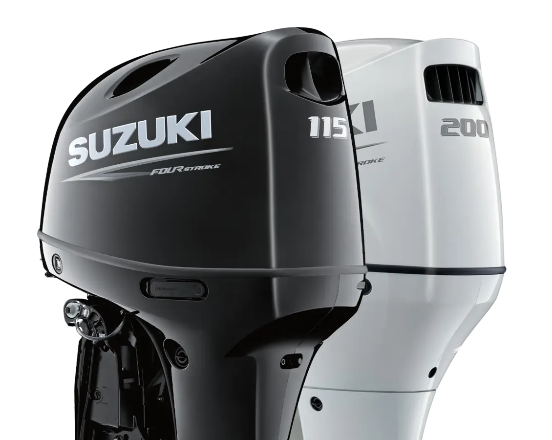 Suzuki inline-four outboard engine lineup