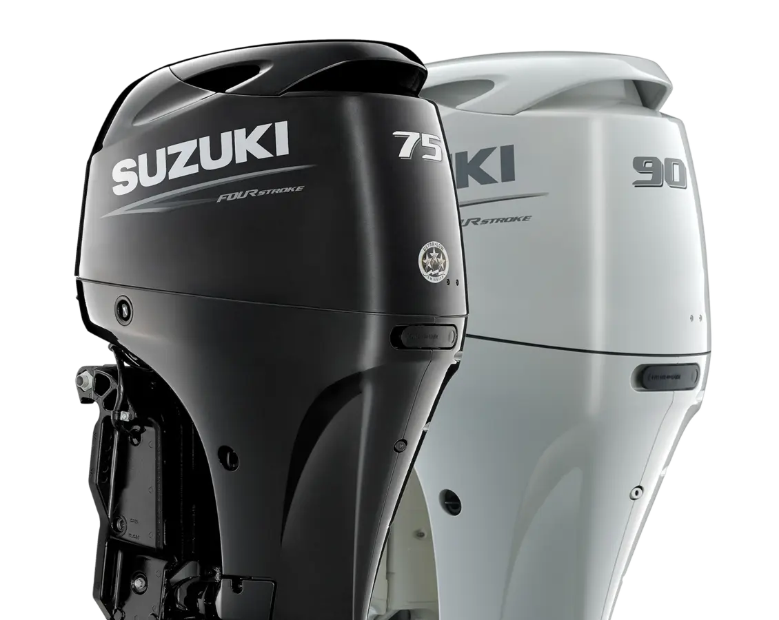 Suzuki mid-size outboard engine lineup